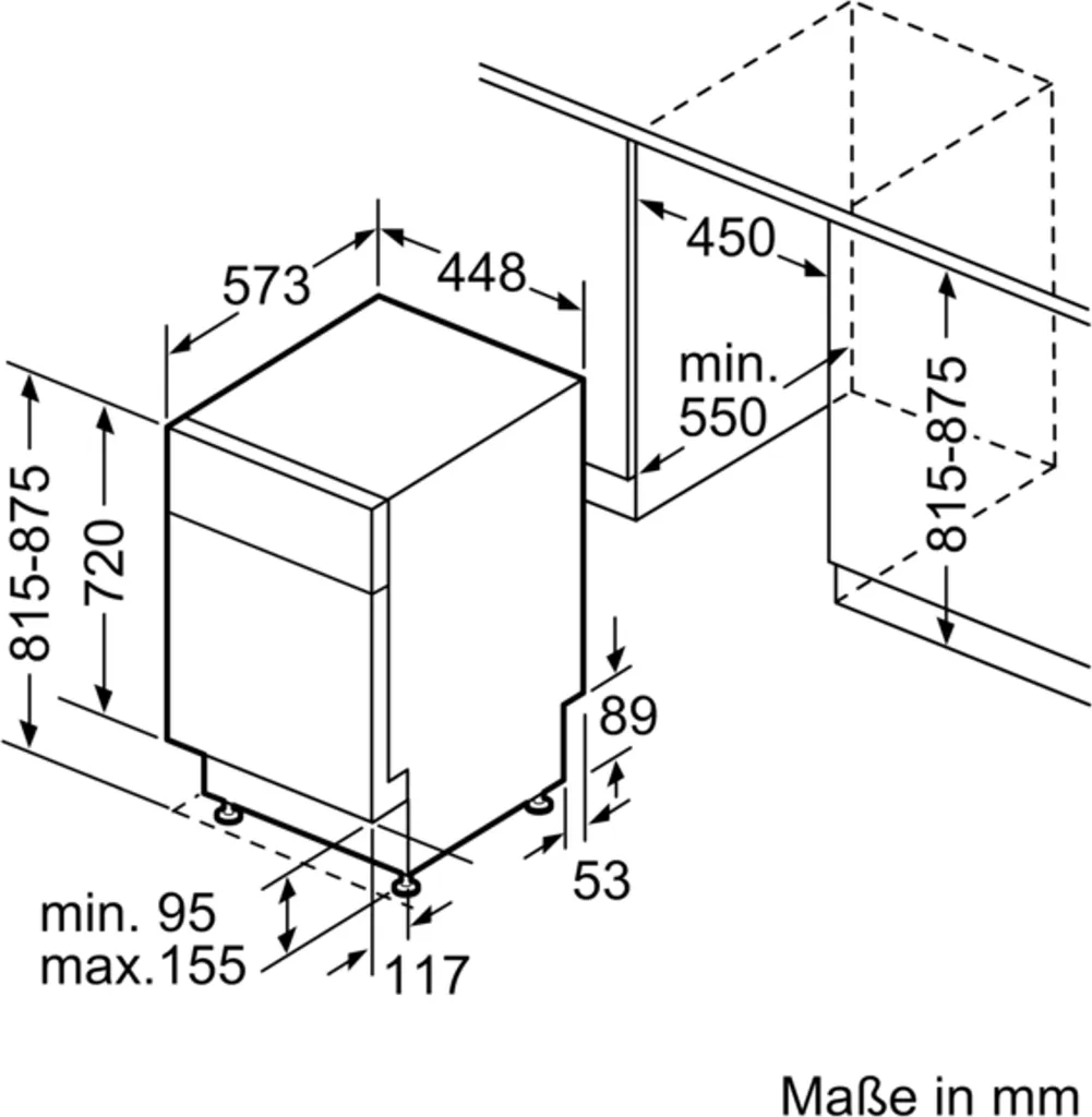 Siemens Unterbau-Geschirrspüler BC SR43HS76ME Ed 45cm IQ300 8 Siemens Unterbau-Geschirrspüler BC SR43HS76ME Ed 45cm IQ300 - Image 6