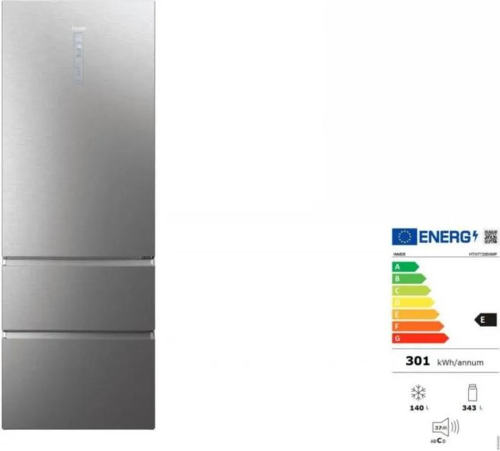 Haier HTW7720ENMP 3 Door Kühl Gefrier Kombination Mit Edelstahlfront WIFI CONNECTED 15 Haier HTW7720ENMP 3 Door Kühl Gefrier Kombination Mit Edelstahlfront WIFI CONNECTED - Image 13