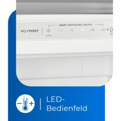 Exquisit Gefrierschrank GS231-NF-H-040D Inoxlook | 161 L Nutzinhalt | NoFrost | Umluftkühlung | LED-Anzeige | Wechselbarer Türanschlag | Edelstahloptik -Angebote Herd Liebe Store 892d4f314787505f04e63cf44570deb0