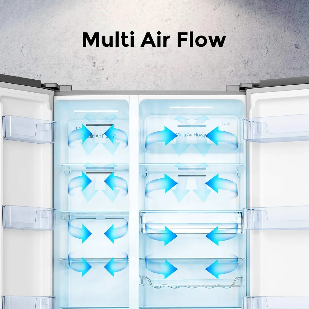 HISENSE RS741N4AC3 Kühl-/Gefrierkombination Side By Side NO FROST 13 HISENSE RS741N4AC3 Kühl-/Gefrierkombination Side By Side NO FROST - Image 11