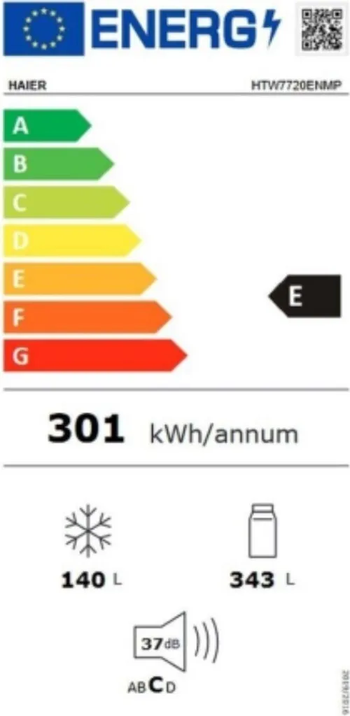 Haier HTW7720ENMP 3 Door Kühl Gefrier Kombination Mit Edelstahlfront WIFI CONNECTED 10 Haier HTW7720ENMP 3 Door Kühl Gefrier Kombination Mit Edelstahlfront WIFI CONNECTED - Image 8
