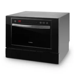 Klarstein Amazonia 6 Luminance Spülmaschine Tischgeschirrspüler (Glas-Front, Freistehend, 174 KWh/Jahr, 55 Cm Breit, 49 DB Leise, 6 Maßgedecke, 6 Programme, Aquastop) Schwarz -Angebote Herd Liebe Store 8c0308f47c6a707ebb3e6c24ac3fdbee