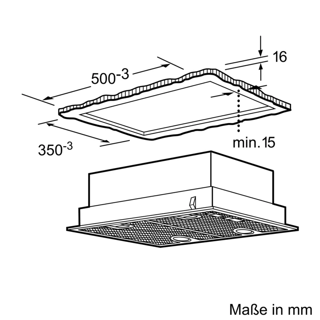 Bosch Serie 4 DHL555BL Lüfterbausteine - Silber 8 Bosch Serie 4 DHL555BL Lüfterbausteine - Silber – Bild 6