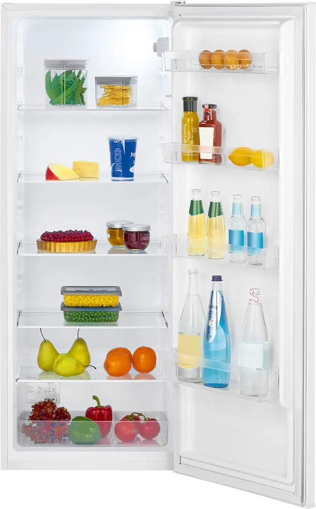 Bomann VS 7339 Vollraumkühlschrank, 242 Liter Nutzinhalt, Temperaturbereich: 0°C +8°C, Türanschlag Rechts, Wechselbar, Weiß 6 Bomann VS 7339 Vollraumkühlschrank, 242 Liter Nutzinhalt, Temperaturbereich: 0°C +8°C, Türanschlag Rechts, Wechselbar, Weiß - Image 4