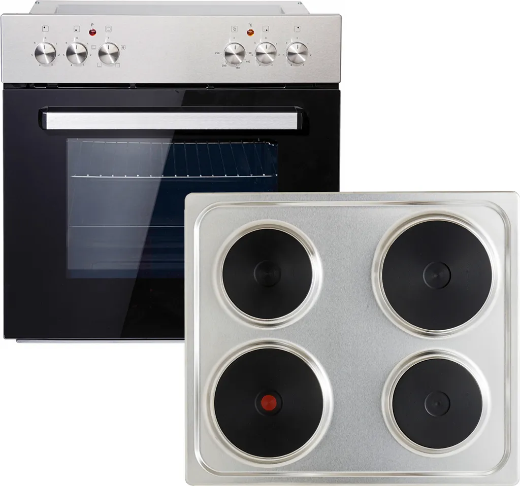 PKM Einbauherdset Backofen Edelstahl Kochfeld Herdset BIC3 I-KP-IX-2/2 - 55L 4 PKM Einbauherdset Backofen Edelstahl Kochfeld Herdset BIC3 I-KP-IX-2/2 - 55L - Image 2