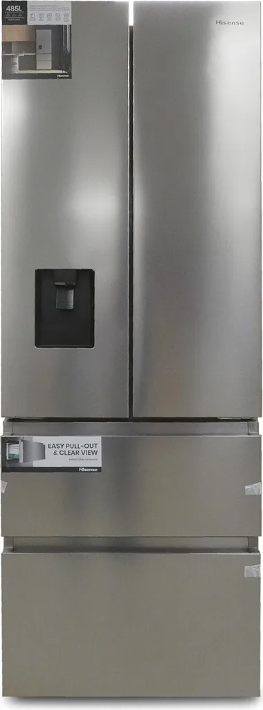 Hisense RF632N4WIE French Door Kühl-Gefrierkombination/ NoFrostPlus/ Inverter-Kompressor/ Wasserspender/ CrispZone/ 200 Cm/ Kühlteil 336 L/ Gefrierteil 149 L/ 38 DB/ 295 KWh/ Jahr/ Inox-Look 11 Hisense RF632N4WIE French Door Kühl-Gefrierkombination/ NoFrostPlus/ Inverter-Kompressor/ Wasserspender/ CrispZone/ 200 Cm/ Kühlteil 336 L/ Gefrierteil 149 L/ 38 DB/ 295 KWh/ Jahr/ Inox-Look – Bild 9