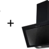 Dunstabzugshaube Schräghaube Kopffrei Schwarz 60 Cm + Filter Umluftset Respekta -Angebote Herd Liebe Store 8f96fd4f66bafed57891a606d7b9d736