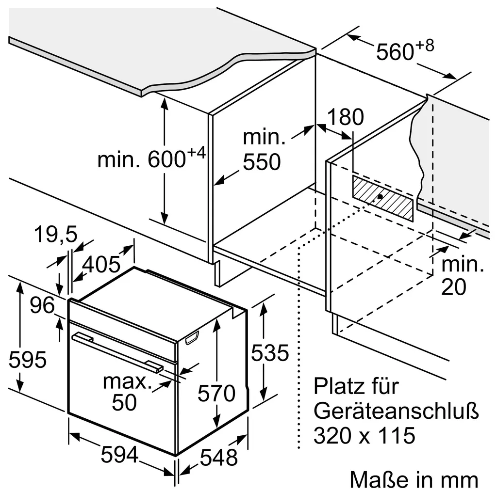 Bosch HBG5780B6 Serie 6 Einbaubackofen 71L Pyrolyse HomeConnect 10 Bosch HBG5780B6 Serie 6 Einbaubackofen 71L Pyrolyse HomeConnect - Image 8