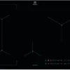 ELECTROLUX EIS824 SenseBoil - Induktionskochfeld - 4 Brenner - 7350W - L78 X T52cm - Schwarz