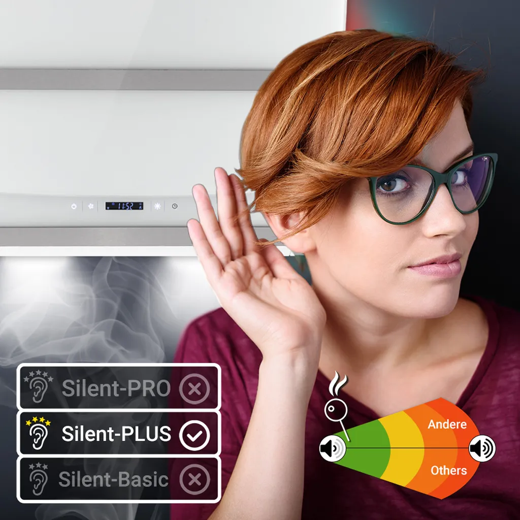 Dunstabzugshaube 60cm HERMES607WM RGBW Ambientebeleuchtung 14 Dunstabzugshaube 60cm HERMES607WM RGBW Ambientebeleuchtung - Image 12