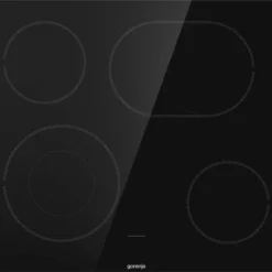 Gorenje ECD643BSC HiLight Kochfeld 60cm, 2-Kreis-/Bräterzone, Restwärmeanzeige - Passend Für Gorenje Einbauherd BC717E10X