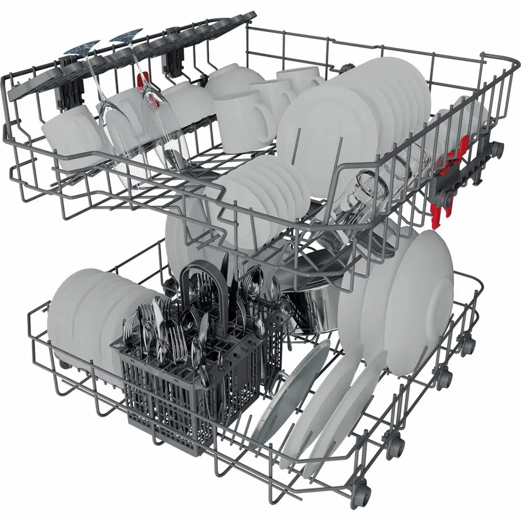 Bauknecht Vollintegrierter Geschirrspüler 60 Cm, Silber - BIE 2B19, Halbe Beladung 6 Bauknecht Vollintegrierter Geschirrspüler 60 Cm, Silber - BIE 2B19, Halbe Beladung - Image 4