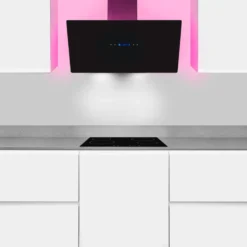 Exquisit Dunstabzugshaube KFD 817-2L Schwarz | Touch-Control | Metallfettfilter | 3 Leistungsstufen | LED-Beleuchtung -Angebote Herd Liebe Store 9213de858daafbf00a9633a340b16c77