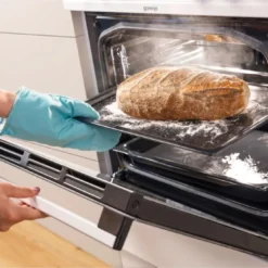 Gorenje GECS6C 70 WPA Elektro-Standherd - Glaskeramik-Kochfeld - 71 Liter - ExtraSteam - GentleClose - AirFry - Versenkbare Knebel - AquaClean - PerfectGrill - Teleskopauszüge - Weiß -Angebote Herd Liebe Store 92746643d6bd4f77ce8565a70e20901b