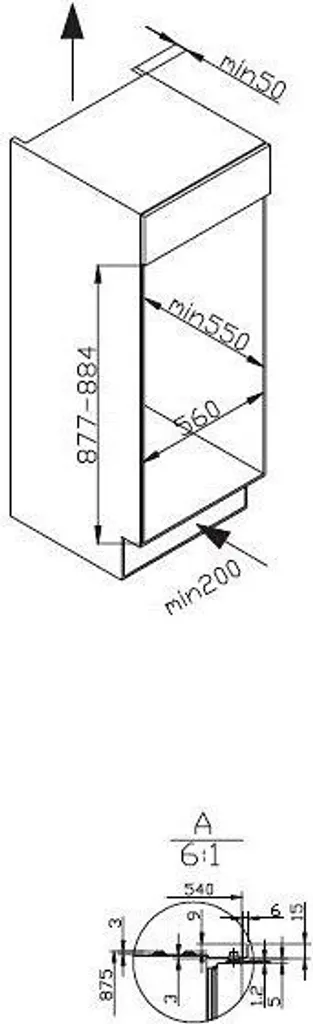 Amica EGS 16173, Gefrierschrank, 880 Mm Nische, Schlepptür-Technik, 7 Amica EGS 16173, Gefrierschrank, 880 Mm Nische, Schlepptür-Technik, - Image 5