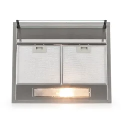 Klarstein UW60SF - Dunstabzugshaube , Abzugshaube , Unterbauhaube , Wandhaube , Energieeffizienzklasse C , 60cm , Abluft- / Umluft , 205 M³/h Max. Abluftleistung , 71 DB , Silber -Angebote Herd Liebe Store 94b1339cd95393023ac7e1148c49bcb4