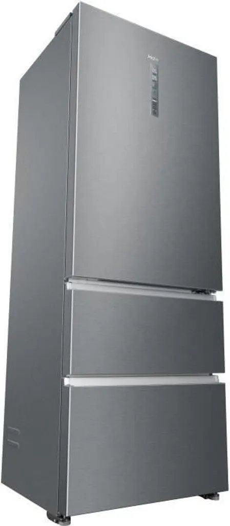 HAIER HTOPMNE7193 - Kombikühlschrank 3 Türen 450L (310 + 140L) - Belüftet Kalt - L70xH190,6cm - Silber 5 HAIER HTOPMNE7193 - Kombikühlschrank 3 Türen 450L (310 + 140L) - Belüftet Kalt - L70xH190,6cm - Silber - Image 3