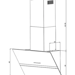 WOLKENSTEIN Dunstabzugshaube Schräghaube Mit Automatiköffnung 60cm W S4-60A++WTZ -Angebote Herd Liebe Store 971630eab7ce81dd21771683dc0d6c05