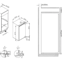 Amica EVKS 16172, Vollraum-Kühlschrank, 880 Mm Nische, Schlepptür-Technik, 18 Amica EVKS 16172, Vollraum-Kühlschrank, 880 Mm Nische, Schlepptür-Technik, -Angebote Herd Liebe Store 974607d1f68584b1e8f8a9660feff230