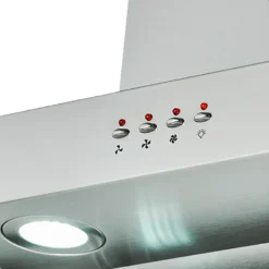 PKM Dunstabzugshaube Mit Randabsaugung Kopffreihaube 9860LZ Edelstahl Glasschirm -Angebote Herd Liebe Store 9869bb5a6cf0f335f06e6feaff28fb59