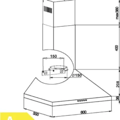 Amica KH 17286-3 E Wandhauben - Edelstahl 13 Amica KH 17286-3 E Wandhauben - Edelstahl -Angebote Herd Liebe Store 99c6cb8d5541e4e393abc86ed5434ded