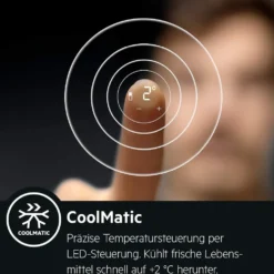 AEG RKB738E5MB Freistehender Kühlschrank / 1860 Mm / / 380 L / CustomFlex - Flexibles Türablagesystem / Null-Grad-Schublade / Farbe: Black Stainless Steel, Seiten Dunklegrau -Angebote Herd Liebe Store 9a0f8a092c14495a3e0d962e8dcbb593