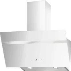 PKM Dunstabzugshaube Mit Randabsaugung Kopffreihaube S20-90 AWTY Weiß 90 Cm