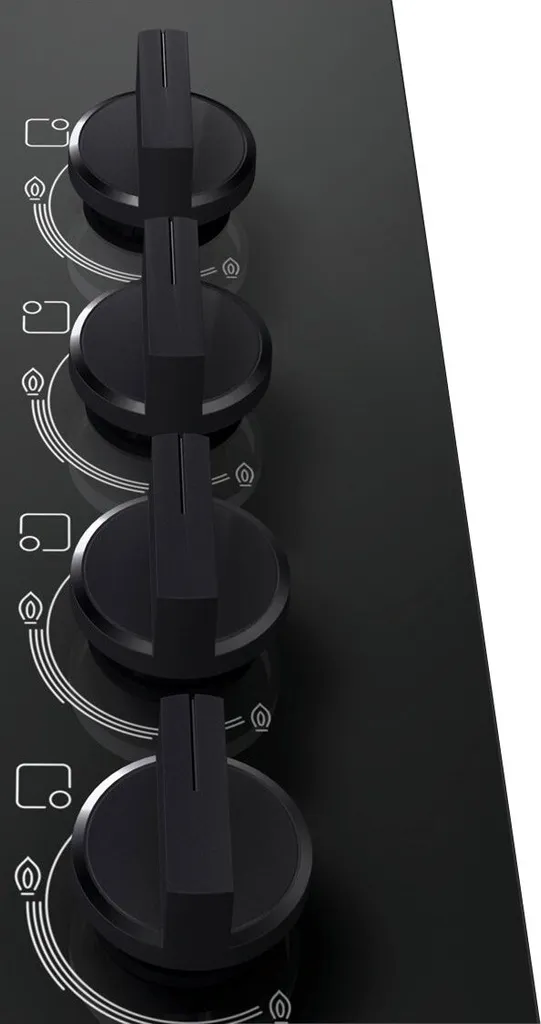 Bosch POH6B6B10 Gaskochfeld 60cm WOK Schwarz Hartglas GAS KOCHFELD 9 Bosch POH6B6B10 Gaskochfeld 60cm WOK Schwarz Hartglas GAS KOCHFELD - Image 7