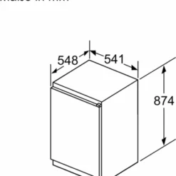 Siemens IQ100, Einbau-Kühlschrank, 88 X 56 Cm, Schleppscharnier KI21RNSE0 -Angebote Herd Liebe Store 9b952d3bccb525e16a6e2037326fac0f