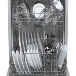 Candy CDPH 2L949W Freistehender Geschirrspüler, Weiß, 44,8 Cm Breite, 9 Maßgedecke, 4 Temperatureinstellungen, 5 Programme, , 9 Liter/Programm, 75 KWh/100 Zyklen, 49 DB, Startzeitvorwahl