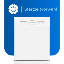 Exquisit Geschirrspüler GSP9112-030E Weiss | Standgerät | 12 Gedecke | Weiß -Angebote Herd Liebe Store 9e04d84fe3c8c51d38c994d5816e7429