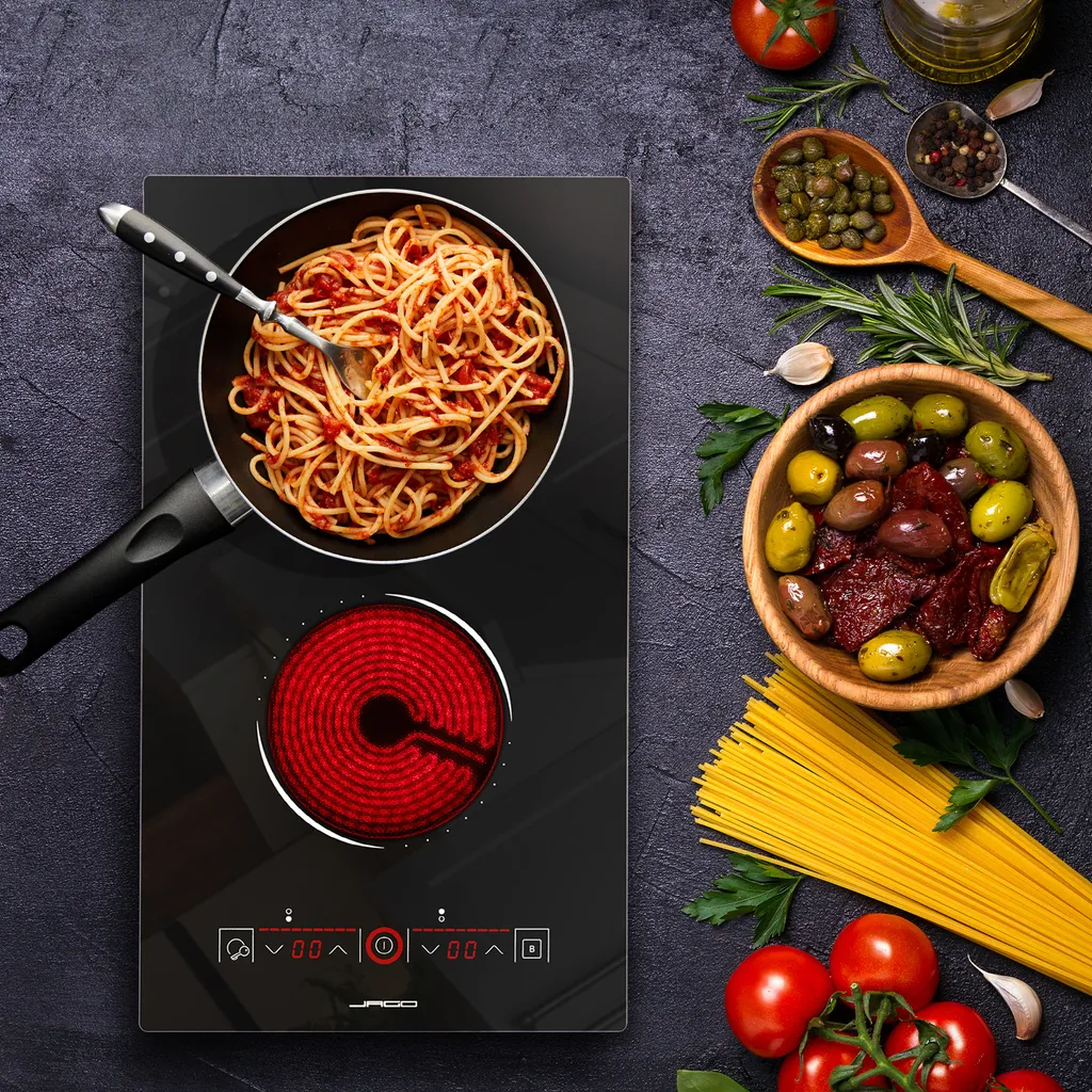 Jago® Glaskeramikkochfeld - Autark, Rahmenlos, 1200/1800 Watt, Für Alle Kochtöpfe, Ø 16/20 Cm, 9 Leistungsstufen, Timer-Automatik, Schwarz - Ceranfeld, Cerankochfeld, Kochfeld, Kochfelder 11 Jago® Glaskeramikkochfeld - Autark, Rahmenlos, 1200/1800 Watt, Für Alle Kochtöpfe, Ø 16/20 Cm, 9 Leistungsstufen, Timer-Automatik, Schwarz - Ceranfeld, Cerankochfeld, Kochfeld, Kochfelder - Image 9