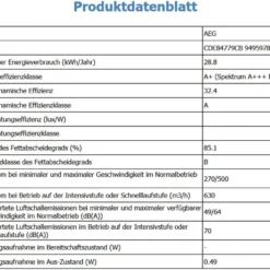 AEG - CDE84779CB - Einbau-Induktions-Kochfeld Mit Integriertem Dunsabzug - WiFi - Abluft -Angebote Herd Liebe Store 9e7718d2a1a2ca8a86076a5524ba057a