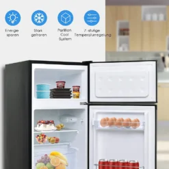 COSTWAY Kühlschrank Mit Gefrierfach Standkühlschrank Gefrierschrank Kühl-Gefrier-Kombination 85L Schwarz 10 COSTWAY Kühlschrank Mit Gefrierfach Standkühlschrank Gefrierschrank Kühl-Gefrier-Kombination 85L Schwarz -Angebote Herd Liebe Store 9ede06c57d1aaaa7c9d995fa9415ab0f