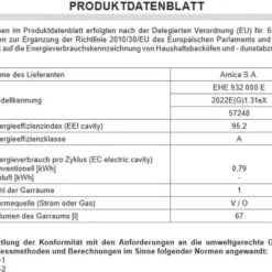 Amica EHE 932 000 E Elektro-Herdsets - Edelstahl -Angebote Herd Liebe Store a0329a51296bfc8d5cb0de524fde2d6f