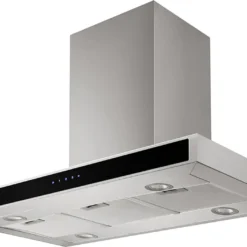 PKM Dunstabzugshaube Inselhaube Esse 8099GIS Z Touch Control Edelstahl 90cm
