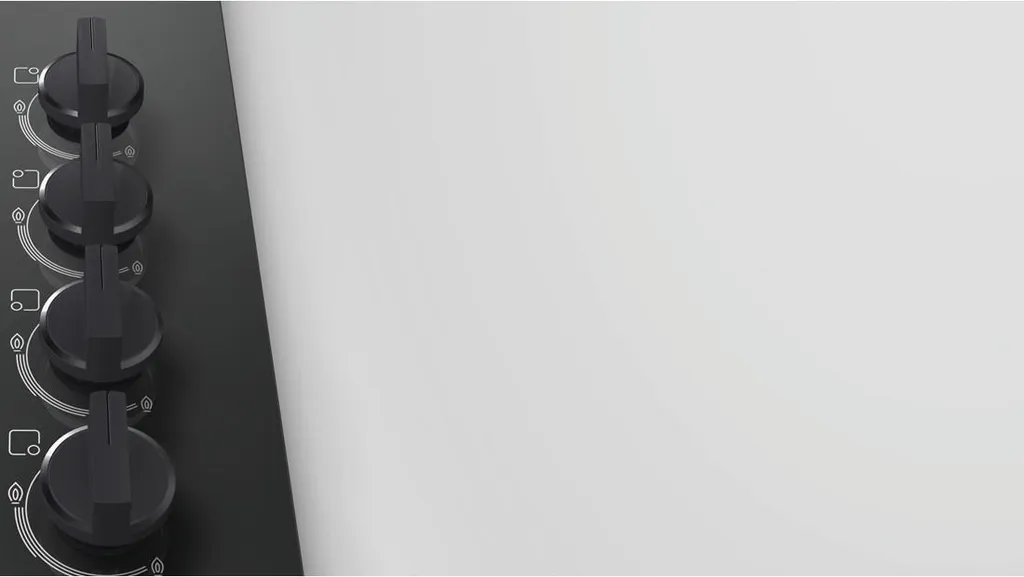 Bosch POP6B6B80 60cm Gaskochfeld Schwarz Hartglas GAS KOCHFELD Autark 6 Bosch POP6B6B80 60cm Gaskochfeld Schwarz Hartglas GAS KOCHFELD Autark - Image 4