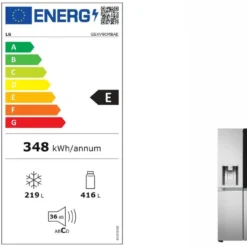 LG GSXV90MBAE, Freistehend, Amerikanische Tür, Edelstahl, LED, Berührung, Innen 10 LG GSXV90MBAE, Freistehend, Amerikanische Tür, Edelstahl, LED, Berührung, Innen -Angebote Herd Liebe Store a198066a0b27c3522444caac52859983