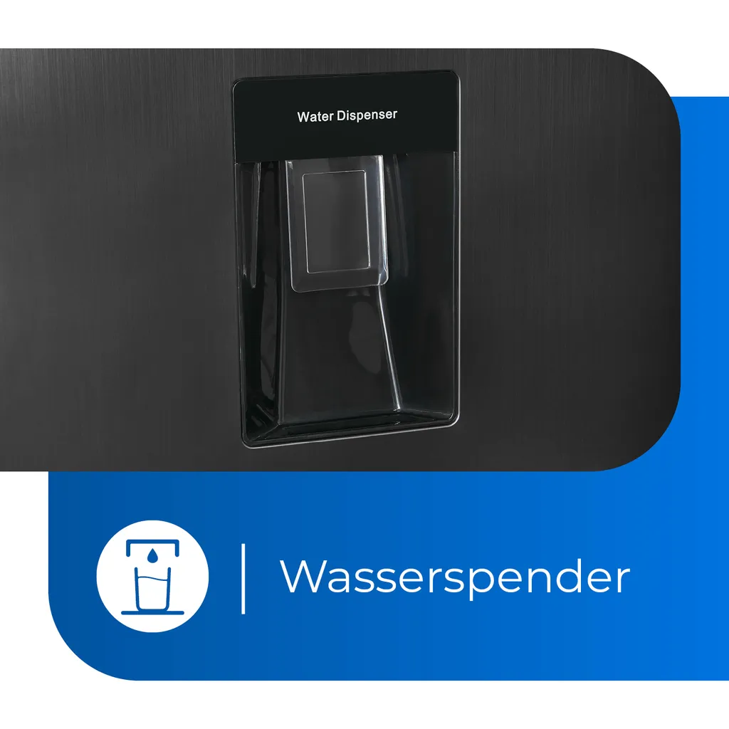 Exquisit Kühl-Gefrierkombi KGC265-70-WS-040D Inoxlook-az | 260 L Nutzinhalt 5 Exquisit Kühl-Gefrierkombi KGC265-70-WS-040D Inoxlook-az | 260 L Nutzinhalt - Image 3