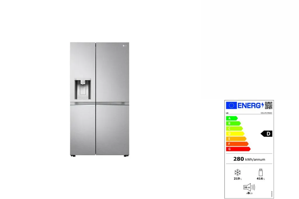 LG GSLV91MBAD Amerikanischer Side-by-Side Mit Wasser- Und Eisspender - No Frost Total No Frost - Multi Airflow System - 635 Liter, Edelstahl 11 LG GSLV91MBAD Amerikanischer Side-by-Side Mit Wasser- Und Eisspender - No Frost Total No Frost - Multi Airflow System - 635 Liter, Edelstahl - Image 9
