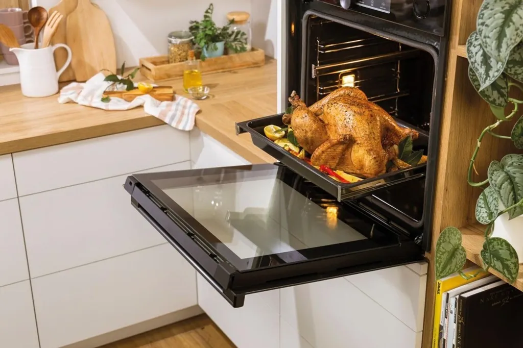 Gorenje Steel Set 4 Einbauherd - Set Mit Glaskeramik-Kochfeld Mit Edelstahlrahmen - 77L XXL Volumen - GentleClose & -Open - AirFry - PizzaMode - ChildLock - PerfectGrill - Teleskopauszüge - Schwarz 10 Gorenje Steel Set 4 Einbauherd - Set Mit Glaskeramik-Kochfeld Mit Edelstahlrahmen - 77L XXL Volumen - GentleClose & -Open - AirFry - PizzaMode - ChildLock - PerfectGrill - Teleskopauszüge - Schwarz - Image 8