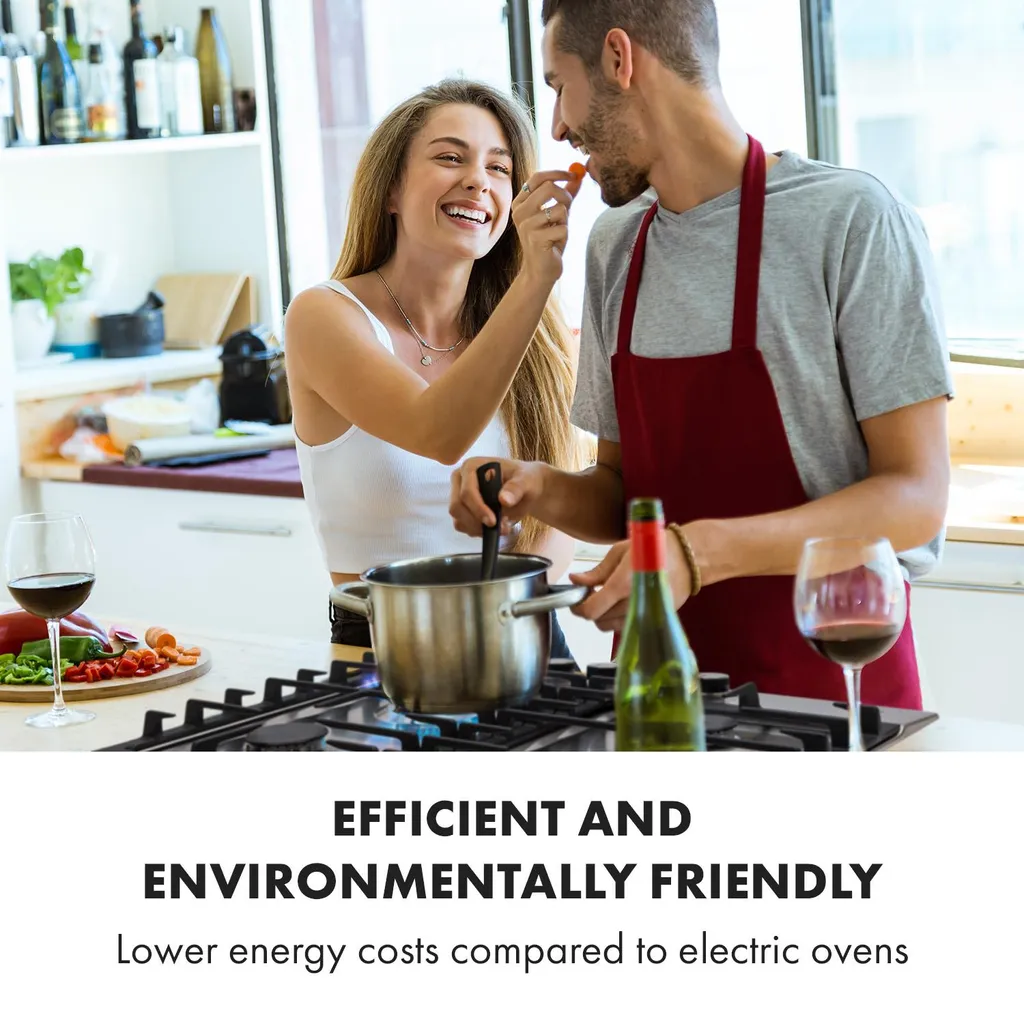 Klarstein Gasherd Einbau-Gaskochfeld - Sabaf-Brenner - Gaskochfeld Für Propan/Erdgas - Gasherd Kochfeld Einbau Gasherd Glaskeramik - 4-Flammig - Silber Einbau Gas Kochfeld Gasherd 4 Platten Kochfelder Herdplatte Kochplatte Einbaukochfeld 4 Klarstein Gasherd Einbau-Gaskochfeld - Sabaf-Brenner - Gaskochfeld Für Propan/Erdgas - Gasherd Kochfeld Einbau Gasherd Glaskeramik - 4-Flammig - Silber Einbau Gas Kochfeld Gasherd 4 Platten Kochfelder Herdplatte Kochplatte Einbaukochfeld - Image 2