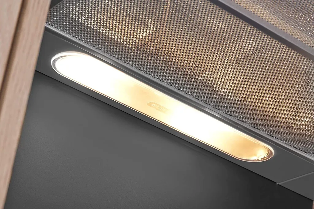 Bauknecht DBAH 65 LM X Dunstabzugshaube Flachschirm / 60cm / Für Abluft- Und Umluftbetrieb Geeignet / 85,8 KWh / LED / 3 Leistungsstufen 14 Bauknecht DBAH 65 LM X Dunstabzugshaube Flachschirm / 60cm / Für Abluft- Und Umluftbetrieb Geeignet / 85,8 KWh / LED / 3 Leistungsstufen - Image 12