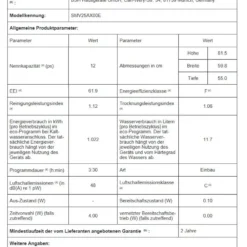 Bosch SMV25AX00E Spüler Vollintegriert -Angebote Herd Liebe Store a53c9cbbc897024ae3a25f24af8aec40