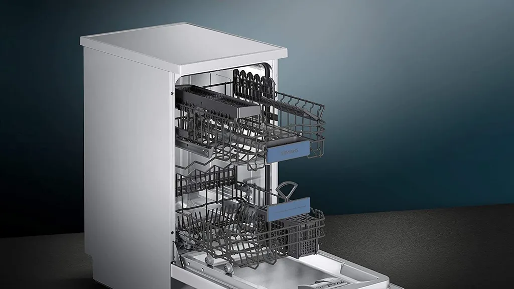 Siemens SR23EW28KE IQ300 Freihstehender Geschirrspüler / D / 63 KWh / 9 MGD / Smart Home Kompatibel Via Home Connect / Hygiene Plus Programm / VarioSpeed Plus 7 Siemens SR23EW28KE IQ300 Freihstehender Geschirrspüler / D / 63 KWh / 9 MGD / Smart Home Kompatibel Via Home Connect / Hygiene Plus Programm / VarioSpeed Plus - Image 5