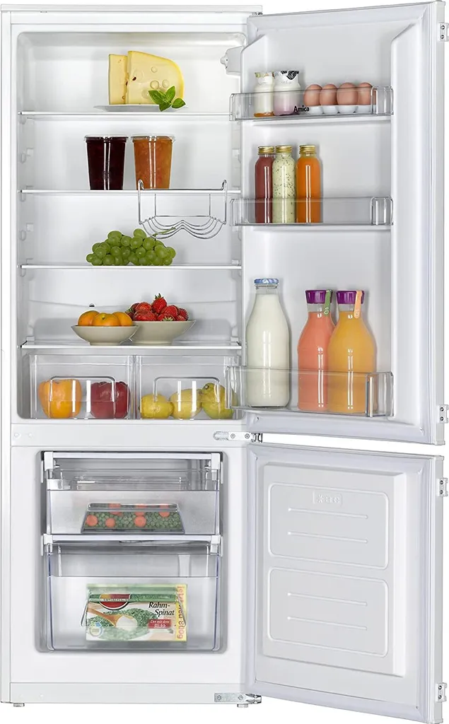 Amica EKGC 16155 Einbau-Kühl-Gefrierkombination - 144er Nische, Schlepptür-Technik 3 Amica EKGC 16155 Einbau-Kühl-Gefrierkombination - 144er Nische, Schlepptür-Technik