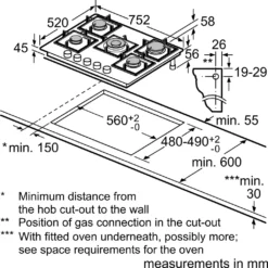 Siemens Gaskochfed EP7A6QB90 - 5 Zonen, 75cm -Angebote Herd Liebe Store a664233375cca2be5778af706c6a4b9a