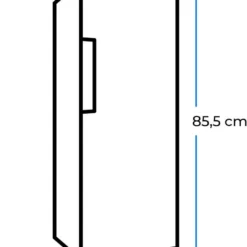 Exquisit Kühlschrank KS16-4-HE-040D Inoxlook | Standgerät | 109 L Volumen | Inoxlook -Angebote Herd Liebe Store a75521315f2b46021d5196da13ea6fc6