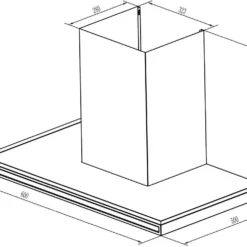 PKM Dunstabzugshaube Mit Randabsaugung Wandesse T1-60 A++IXEZ Edelstahl 60 Cm -Angebote Herd Liebe Store a786c7844145840d477056701e94c515