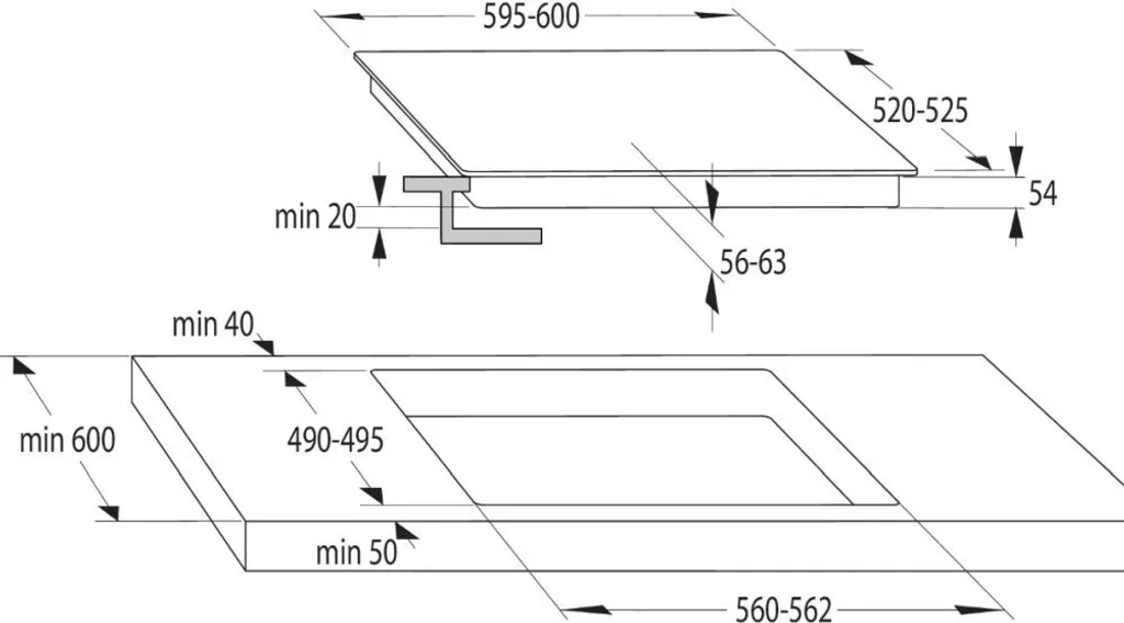 Gorenje Black Set 4 INDUCTION Einbauherd - Set Mit Induktions-Kochfeld Mit Edelstahlrahmen - 77L XXL Volumen - GentleClose - AirFry - PizzaMode - ChildLock - PerfectGrill - Teleskopauszüge - Schwarz 19 Gorenje Black Set 4 INDUCTION Einbauherd - Set Mit Induktions-Kochfeld Mit Edelstahlrahmen - 77L XXL Volumen - GentleClose - AirFry - PizzaMode - ChildLock - PerfectGrill - Teleskopauszüge - Schwarz - Image 17